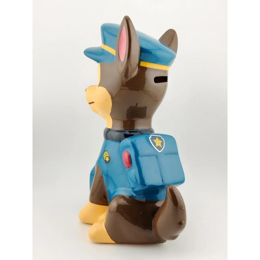 Spin Master PAW Productions Chase Ceramic Piggy Bank 8 Inch Original